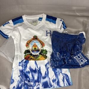 Youth Honduras Shirt and Shorts Uniform Set Size 16 New TT